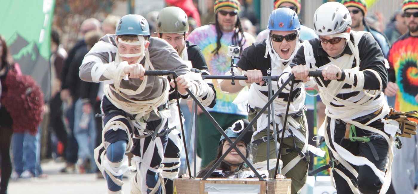 Image: PHOTO: Emma Crawford Coffin Races and Festival in Manitou Springs, Colorado. (photo by Phil Barnett)