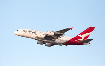 Qantas A380 plane