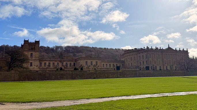 Chatsworth House in the Peak District Chatsworth House in the Peak District