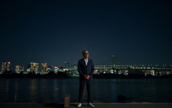 Eugene Levy is The Reluctant Traveler.