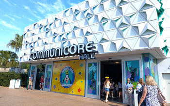 Communicore Hall at EPCOT, Walt Disney World, kids, theme park, play, fun