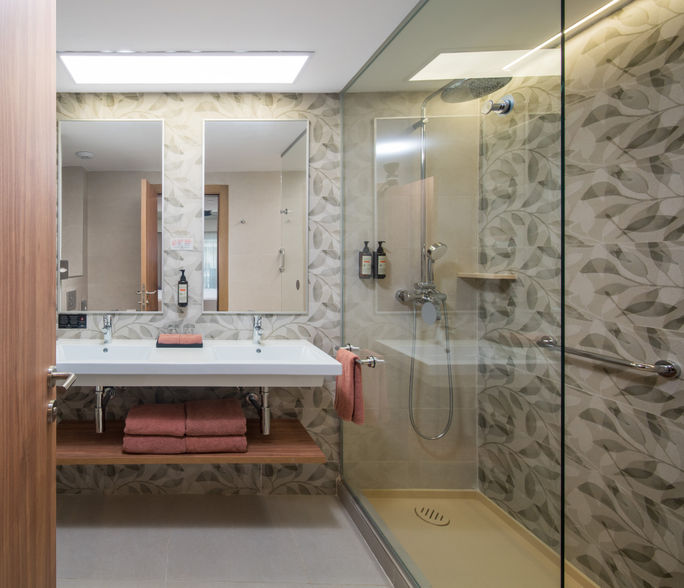 Riu Negril renovated guest bath Riu Negril renovated guest bath
