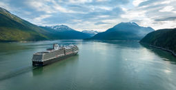Nieuw Amsterdam in Skagway, Alaska