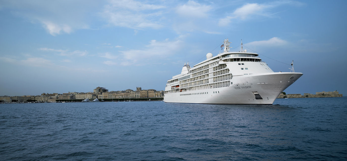 Image: Silversea's Silver Shadow. (photo via Silversea)