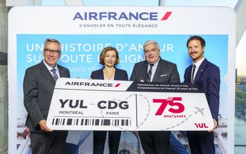 Air France 75e YUL-CDG