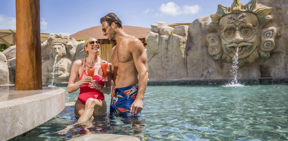 Poolside at Majestic Mirage Costa Mujeres