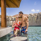 Poolside at Majestic Mirage Costa Mujeres