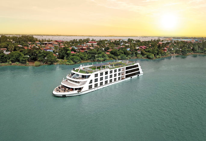 Emerald Harmony on the Mekong River. Emerald Harmony, Mekong River, Emerald Cruises