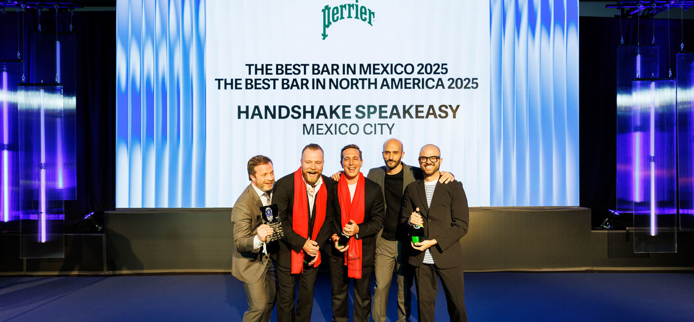 Image: Handshake Speakeasy retains the No.1 title at North America's 50 Best Bars awards 2025 (Photo Credit: 50 Best)