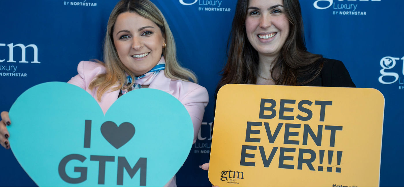 Image: Attendees of GTM Luxury 2025 pose for pictures. (Photo Credit: Northstar Travel Group)