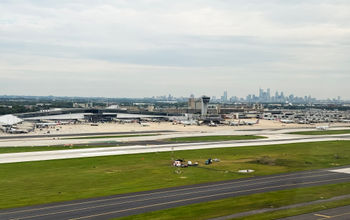 aerial view of Philadelphia's International Airport