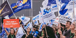 Picket outside Air Canada HQ