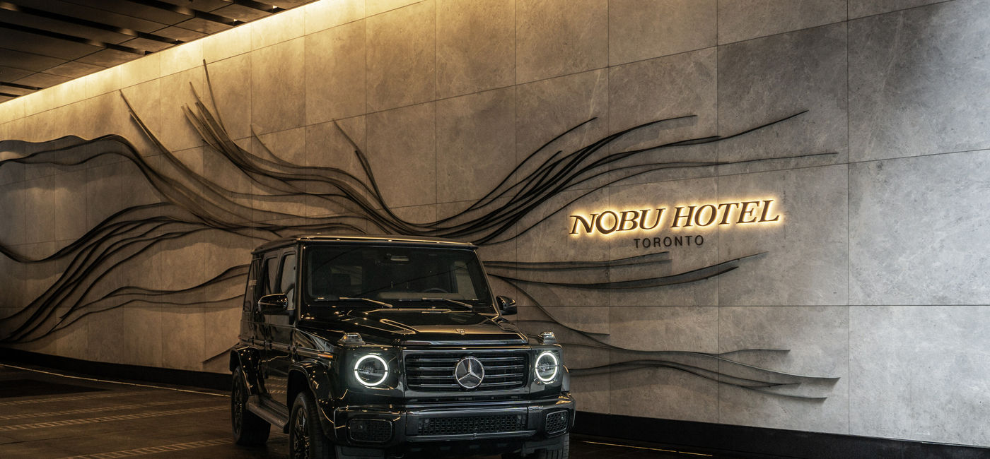 Image: Mercedes-Benz Canada announced a new partnership with Nobu Toronto. (Photo Credit: Mercedes-Benz Canada)