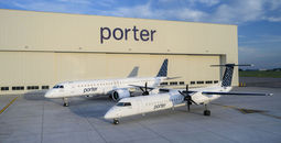 Porter E195-E2 and Dash 8-400