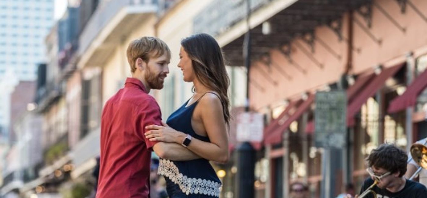 Image: (Courtesy of New Orleans & Company) (Photo Credit: Royal Street buskers by Zack Smith3.jpg)