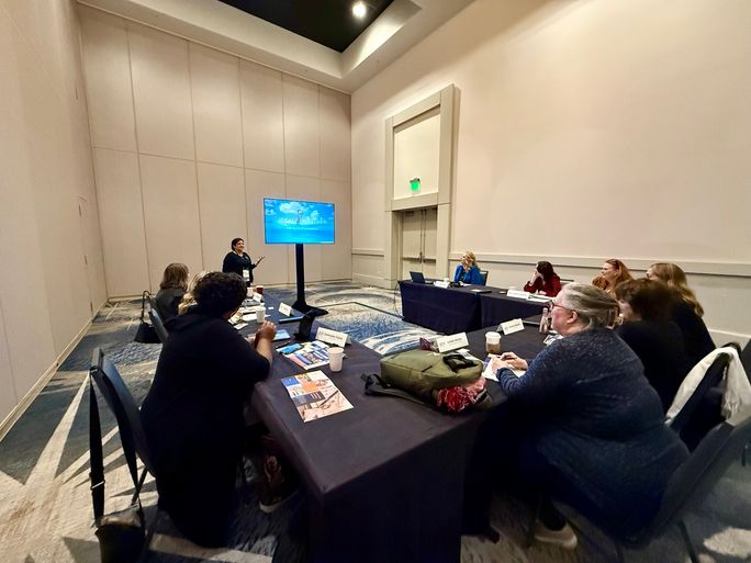 A boardroom gathering at GTM Luxury 2026 in Los Angeles