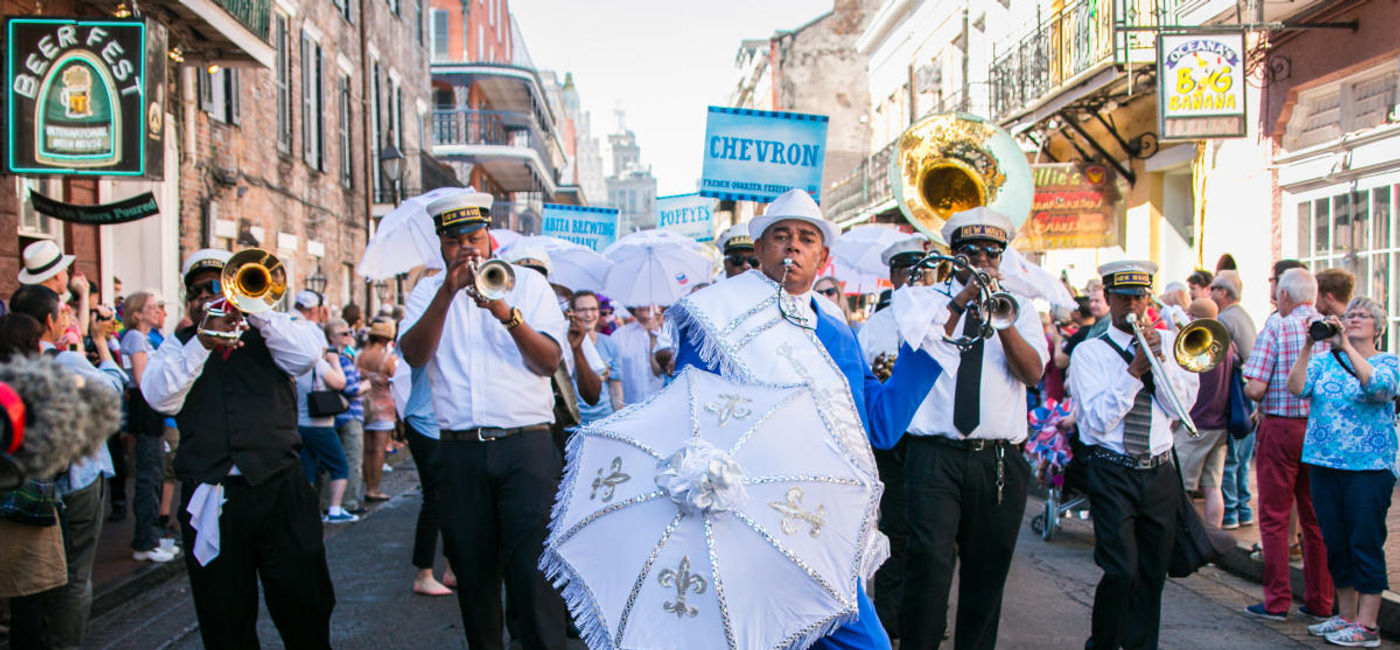Image: New Orleans French Quarter Fest (Photo Credit: New Orleans & Company)