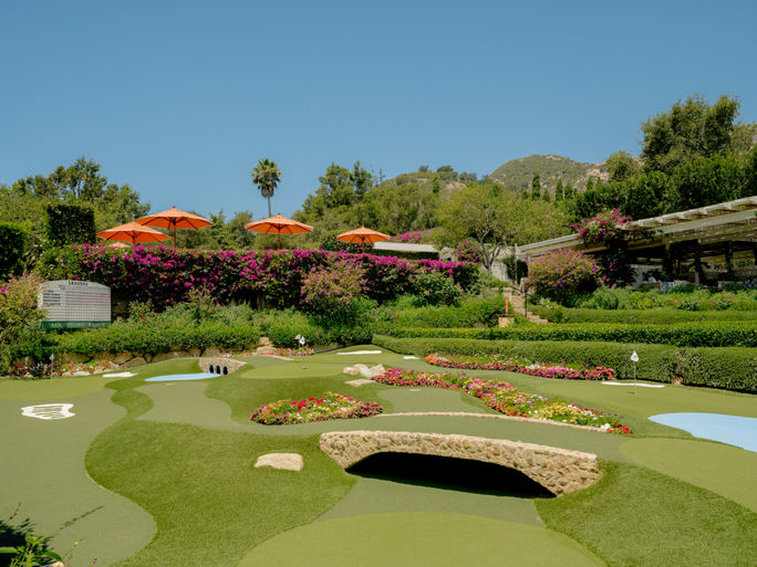 Minigolf at San Ysidro Ranch Minigolf at San Ysidro Ranch