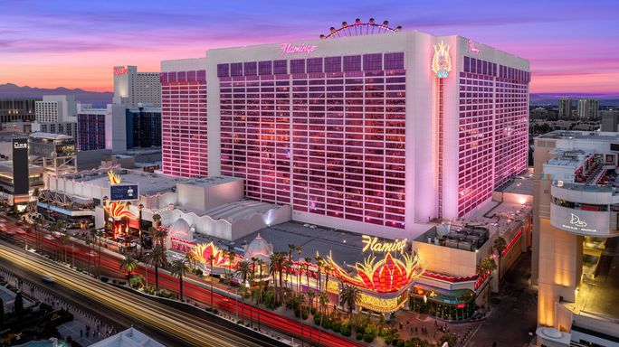 Flamingo Las Vegas hotel in Las Vegas, Nevada. Flamingo Las Vegas hotel in Las Vegas, Nevada.