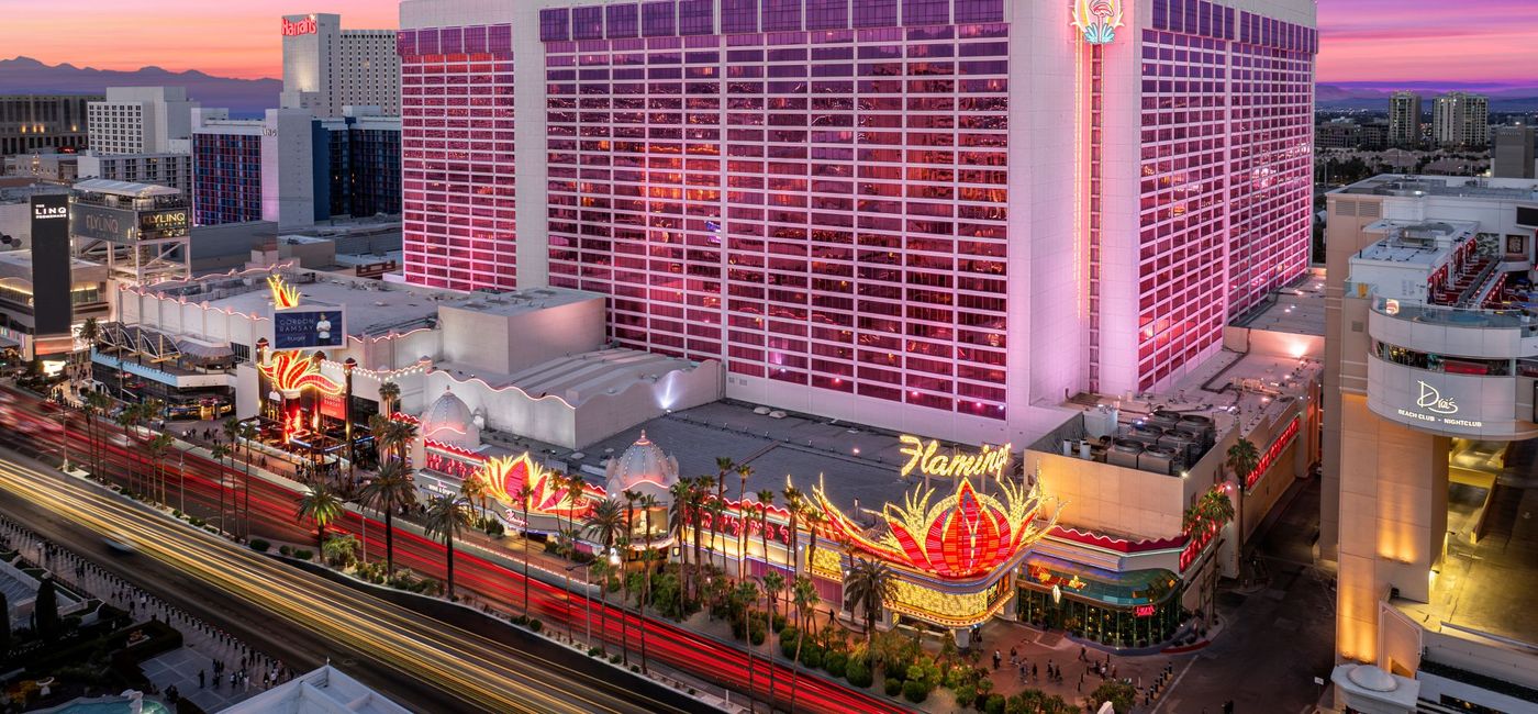 Image: Flamingo Las Vegas hotel in Las Vegas, Nevada. (Photo Credit: Caesars Entertainment)