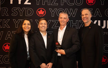 Ana Paula De Souza (Air Canada), Vincent Gauthier-Dore (Air Canada), Chris Senior, CFO, TTAND, Jamie Fox (Air Canada)