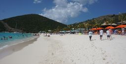 White Bay beach on Jost Van Dyke