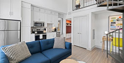 Apartment Collection by Hilton living area