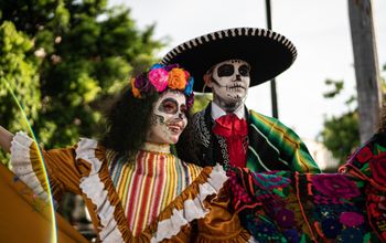Princess' Day of the Dead celebration in the Riviera Maya