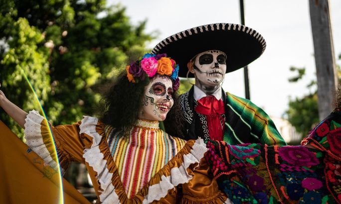 Princess' Day of the Dead celebration in the Riviera Maya
