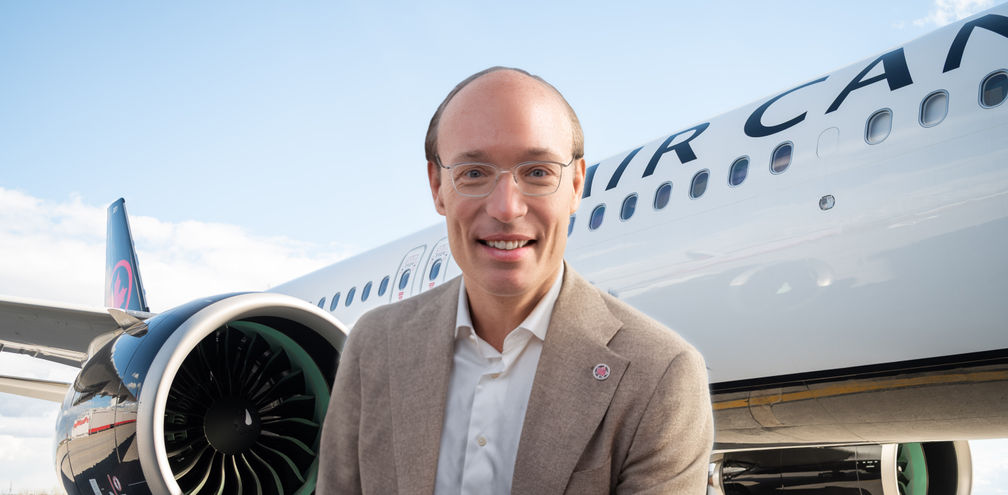 Anko Van der Werff named President and Chief Executive Officer of Air Canada.