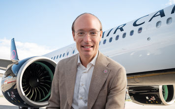 Anko Van der Werff named President and Chief Executive Officer of Air Canada.