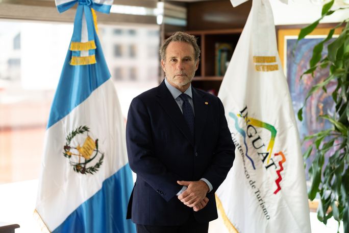 Harris Whitbeck, General Director of INGUAT. Harris Whitbeck, General Director of INGUAT.