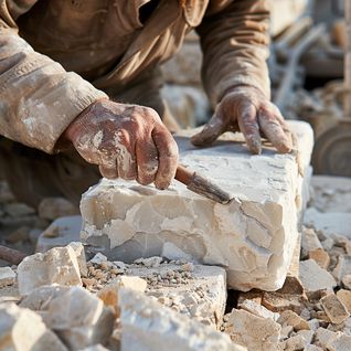 Walser marble stone