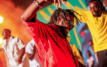 Festival in Kingston, Jamaica.