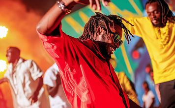 Festival in Kingston, Jamaica.