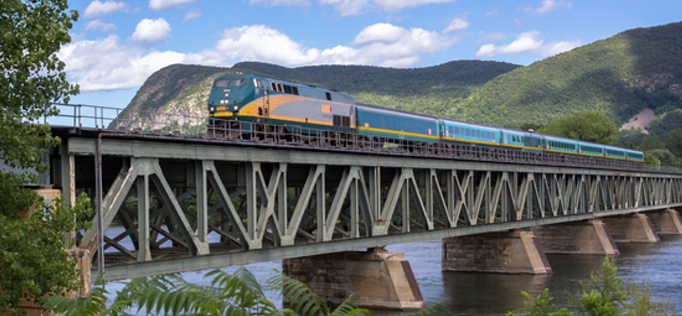 Image: VIA Rail in Montreal, Quebec (Photo Credit: VIA Rail/Fresh Tracks Canada)