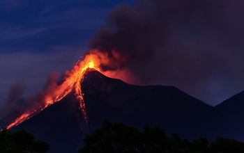 Guatemala has attractive active volcanoes that can be visited. (Photo via Lucy Brown - loca4motion / iStock / Getty Images Plus).