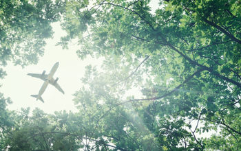 Eco-friendly air travel.