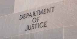 US Department of Justice building in Washington, DC
