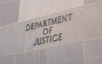 US Department of Justice building in Washington, DC