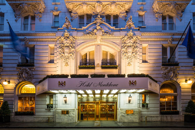The Monteleone exterior. The Monteleone exterior.