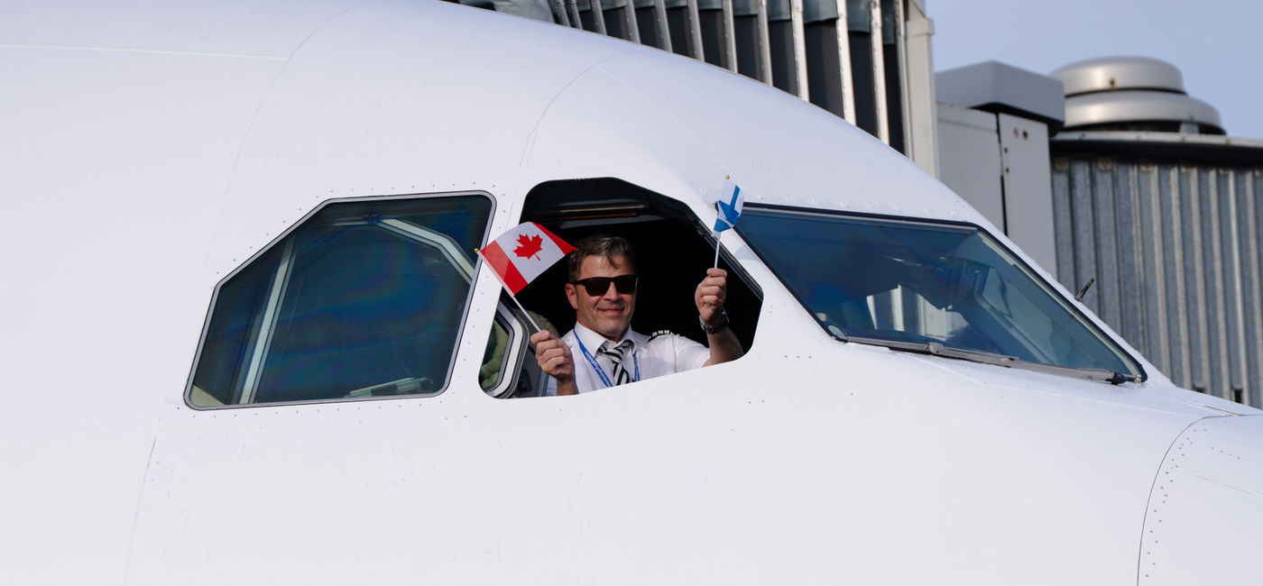Image: Finnair returns to Toronto Pearson (Photo Credit: John Liu)