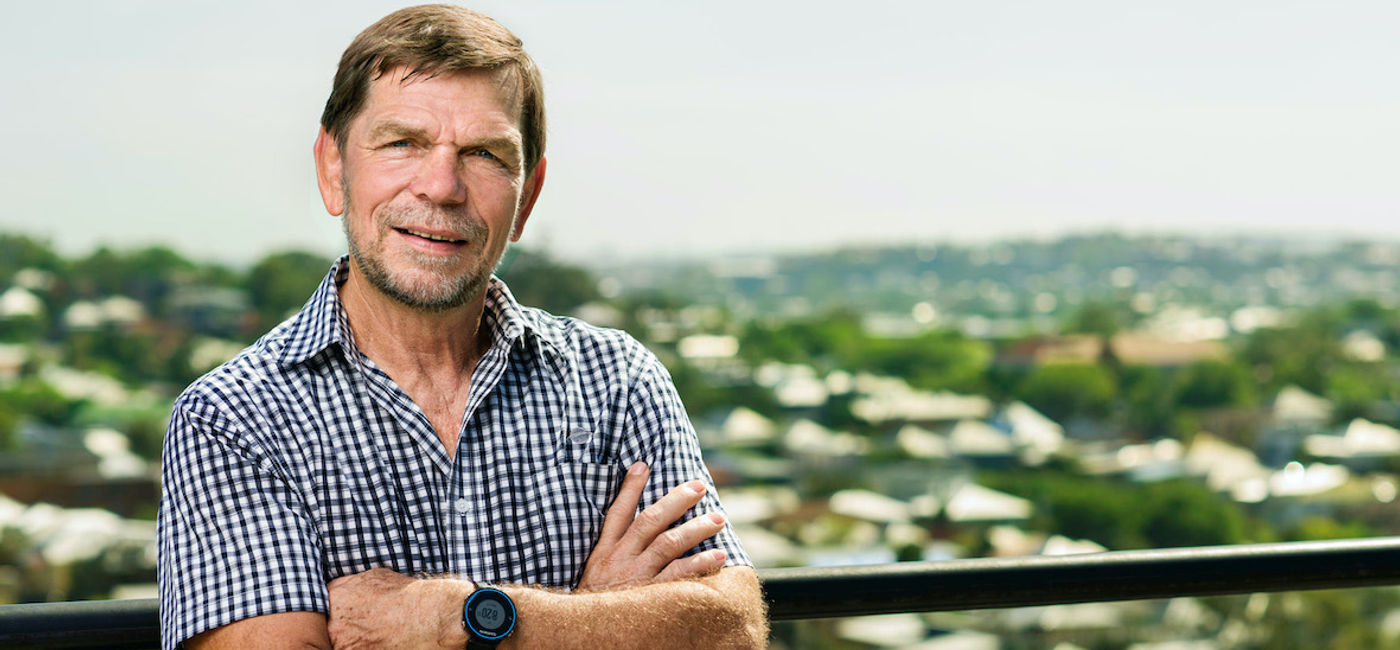 Image: Flight Centre founder Graham 'Skroo' Turner. (Photo Credit: Flight Centre)