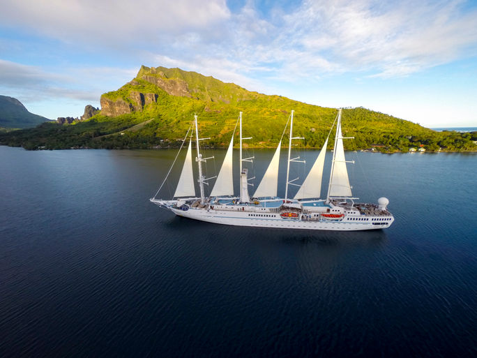 Wind Spirit, Windstar cruises, Moorea, Tahiti, tropics, destinations