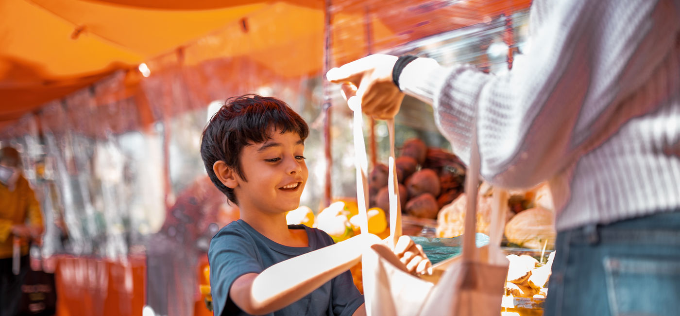 Image: Families on Costa Cruises can enjoy family-style excursions in the Mediterranean, like visiting a local market in Palermo. (Photo Credit: Costa Cruises)