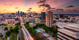 Kansas City at dusk