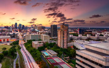 Kansas City at dusk