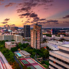 Kansas City at dusk