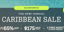 Sandals Semi-annual Sale - Save on the Caribbean