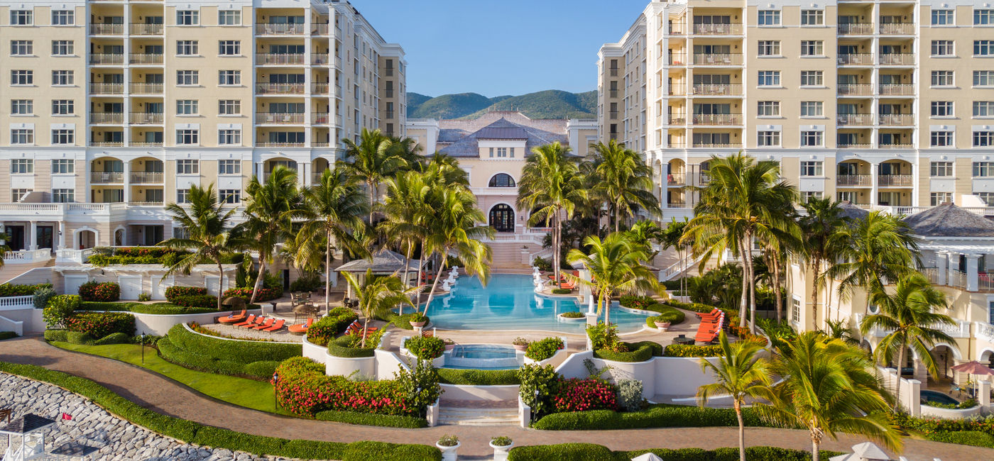 Image: PHOTO: Beachfront view of the Jewel Grande in Montego Bay. (photo via Playa Hotels and Resorts) (Photo Credit: Playa Resorts)